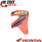 HONDA RIGHT SIDE RADIATOR SHROUD (FIGHTING RED) 2000-2007 XR650R (03 DECAL) OEM